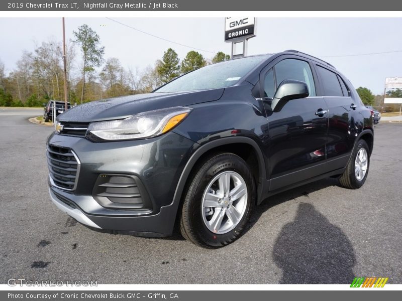 Nightfall Gray Metallic / Jet Black 2019 Chevrolet Trax LT