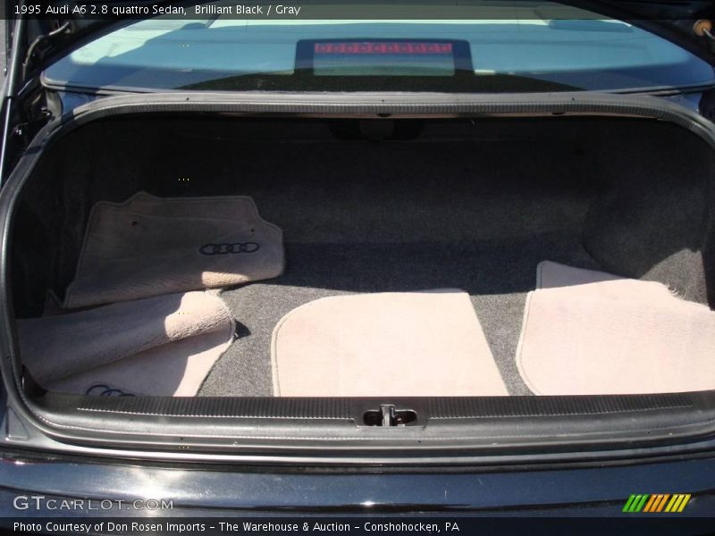Brilliant Black / Gray 1995 Audi A6 2.8 quattro Sedan