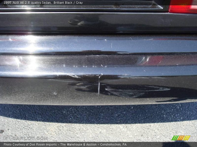 Brilliant Black / Gray 1995 Audi A6 2.8 quattro Sedan