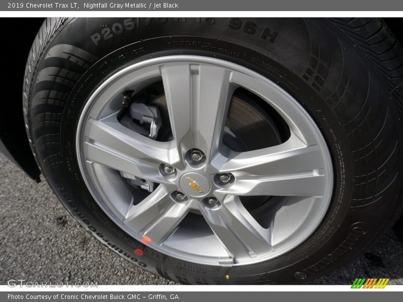 Nightfall Gray Metallic / Jet Black 2019 Chevrolet Trax LT