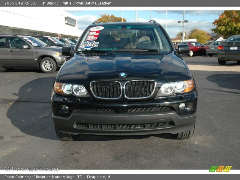 Jet Black / Truffle Brown Dakota Leather 2006 BMW X5 3.0i