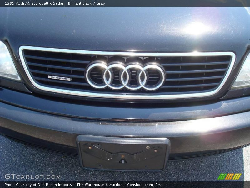 Brilliant Black / Gray 1995 Audi A6 2.8 quattro Sedan