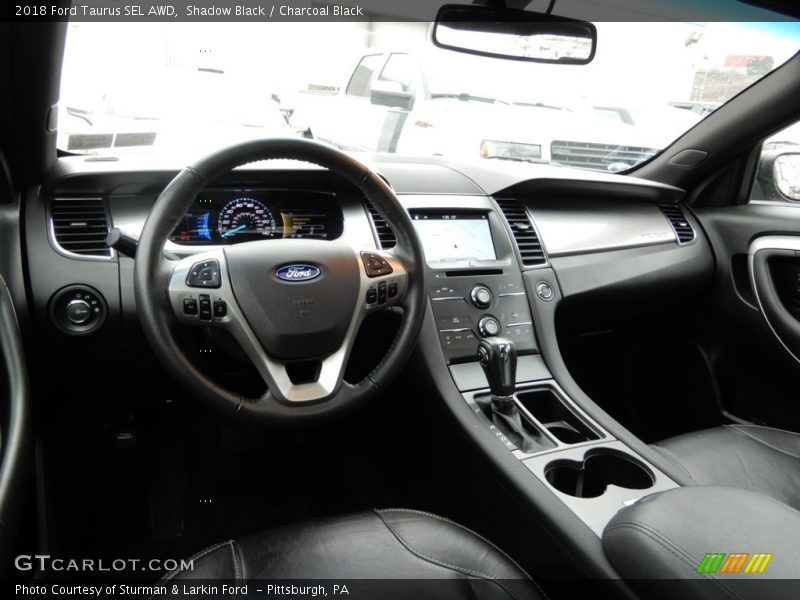 Shadow Black / Charcoal Black 2018 Ford Taurus SEL AWD