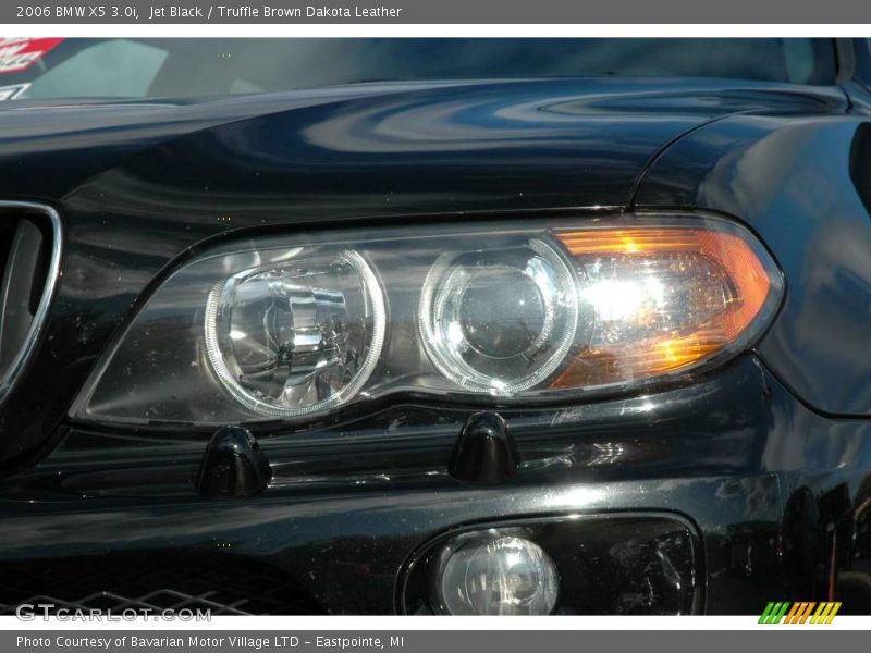Jet Black / Truffle Brown Dakota Leather 2006 BMW X5 3.0i