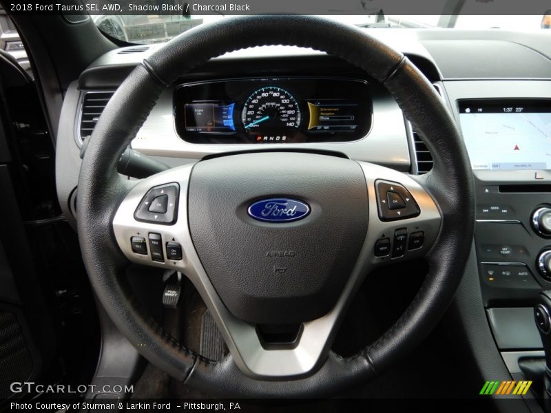 Shadow Black / Charcoal Black 2018 Ford Taurus SEL AWD
