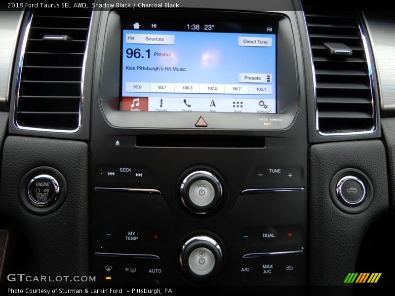 Shadow Black / Charcoal Black 2018 Ford Taurus SEL AWD