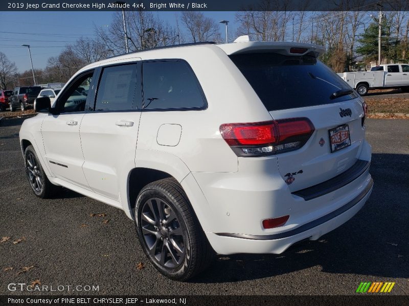 Bright White / Black 2019 Jeep Grand Cherokee High Altitude 4x4