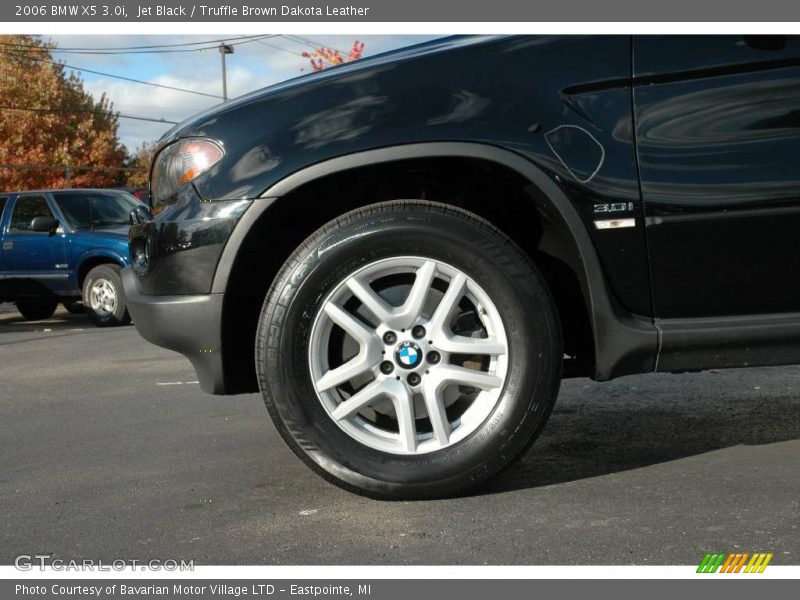 Jet Black / Truffle Brown Dakota Leather 2006 BMW X5 3.0i
