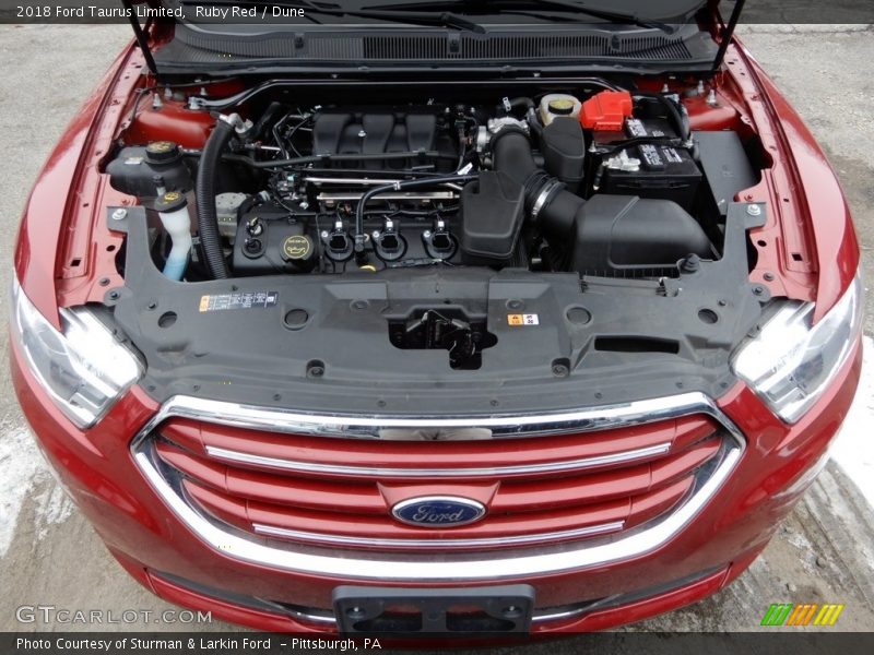  2018 Taurus Limited Engine - 3.5 Liter DOHC 24-Valve Ti-VCT V6