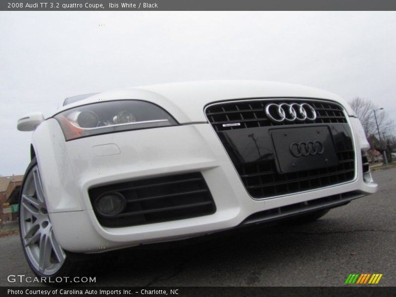 Ibis White / Black 2008 Audi TT 3.2 quattro Coupe