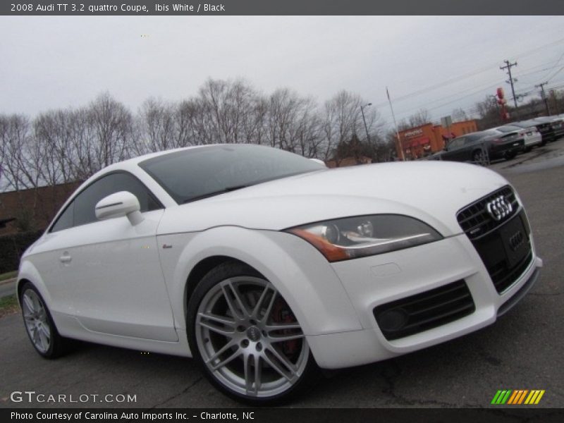 Ibis White / Black 2008 Audi TT 3.2 quattro Coupe