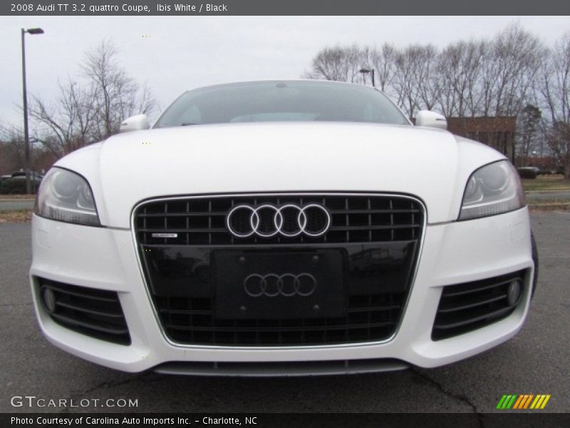 Ibis White / Black 2008 Audi TT 3.2 quattro Coupe