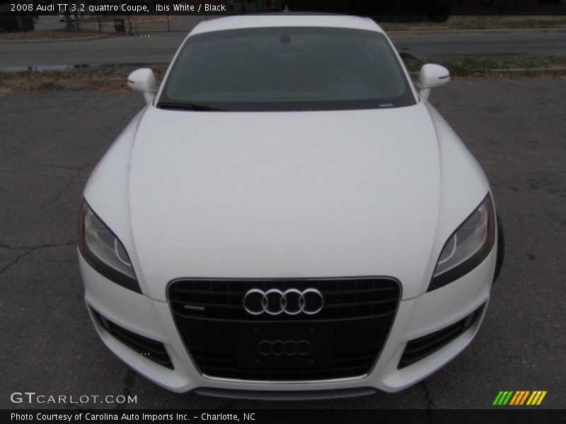 Ibis White / Black 2008 Audi TT 3.2 quattro Coupe