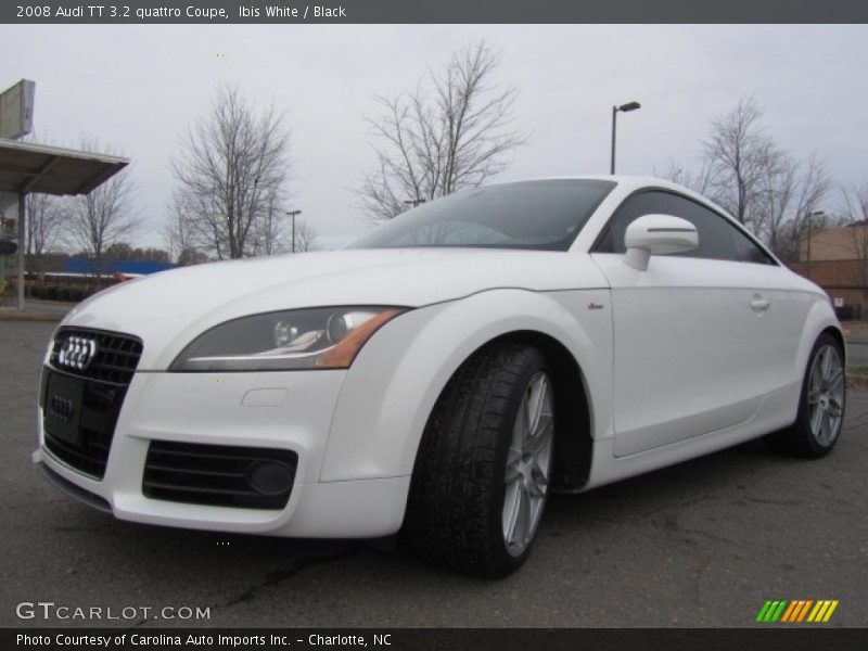 Ibis White / Black 2008 Audi TT 3.2 quattro Coupe