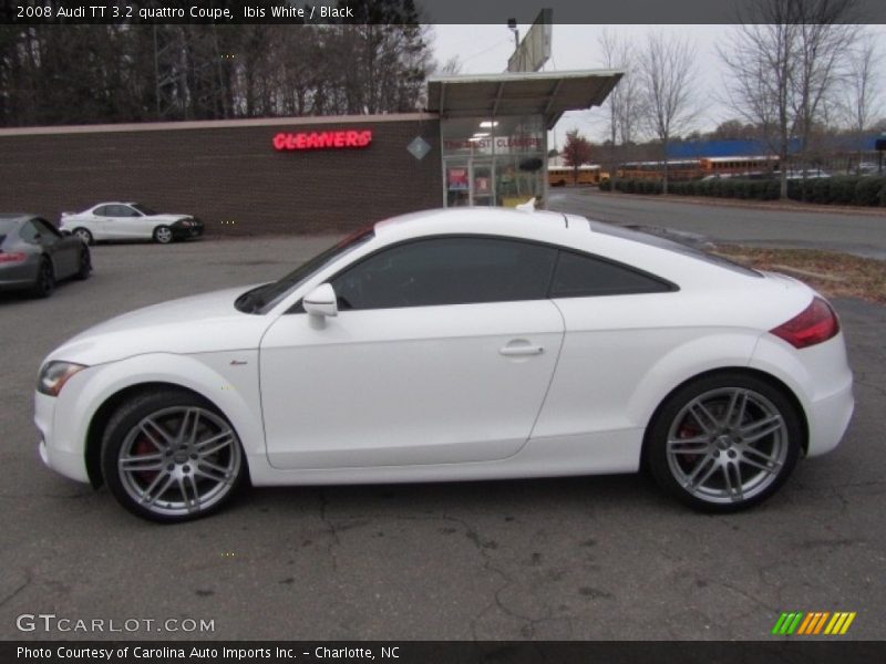 Ibis White / Black 2008 Audi TT 3.2 quattro Coupe
