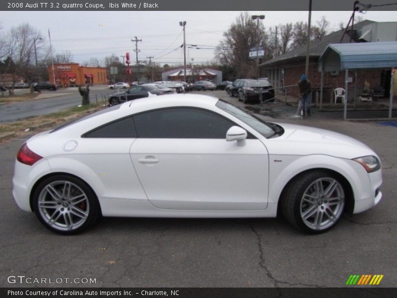Ibis White / Black 2008 Audi TT 3.2 quattro Coupe