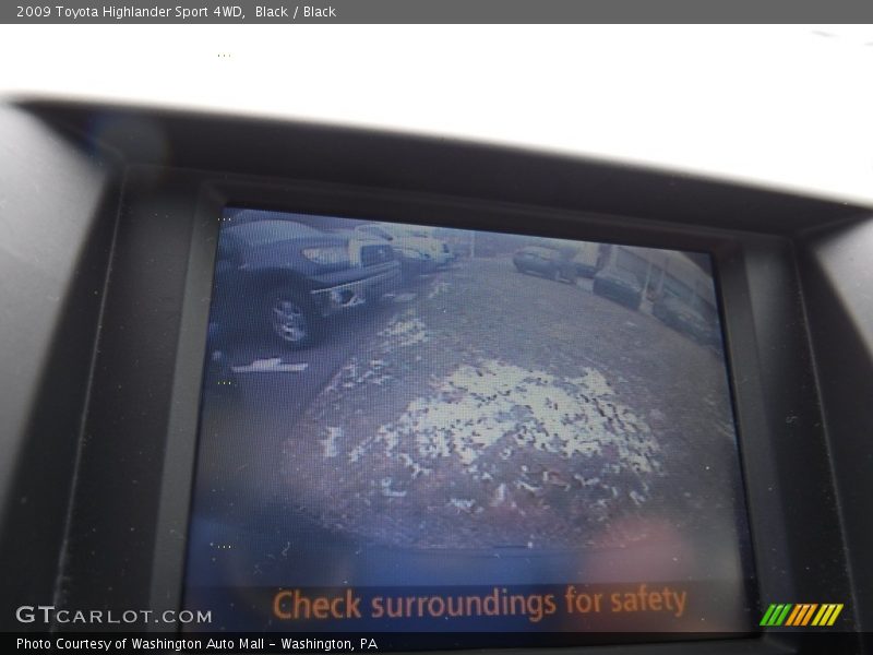 Black / Black 2009 Toyota Highlander Sport 4WD