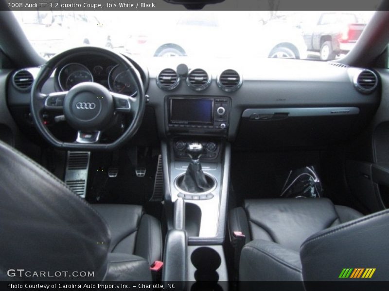 Ibis White / Black 2008 Audi TT 3.2 quattro Coupe
