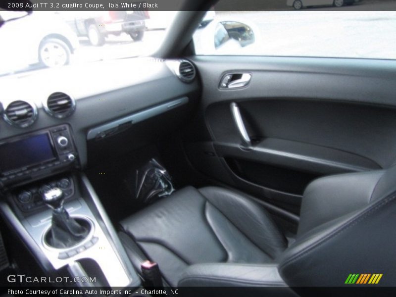 Ibis White / Black 2008 Audi TT 3.2 quattro Coupe