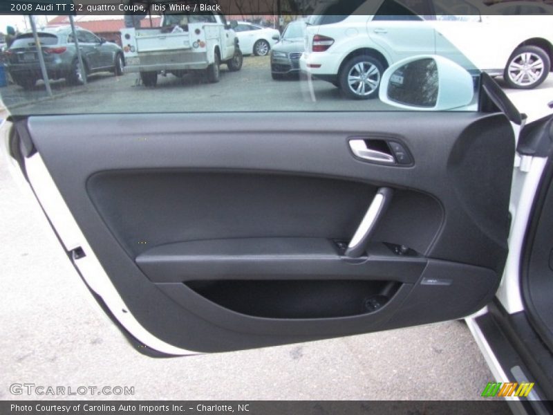 Ibis White / Black 2008 Audi TT 3.2 quattro Coupe