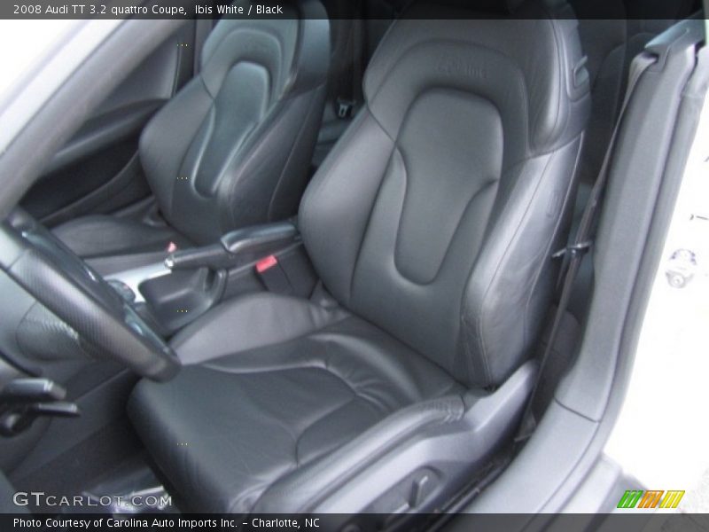 Ibis White / Black 2008 Audi TT 3.2 quattro Coupe