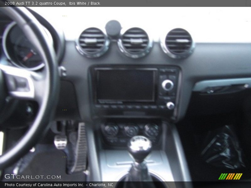 Ibis White / Black 2008 Audi TT 3.2 quattro Coupe