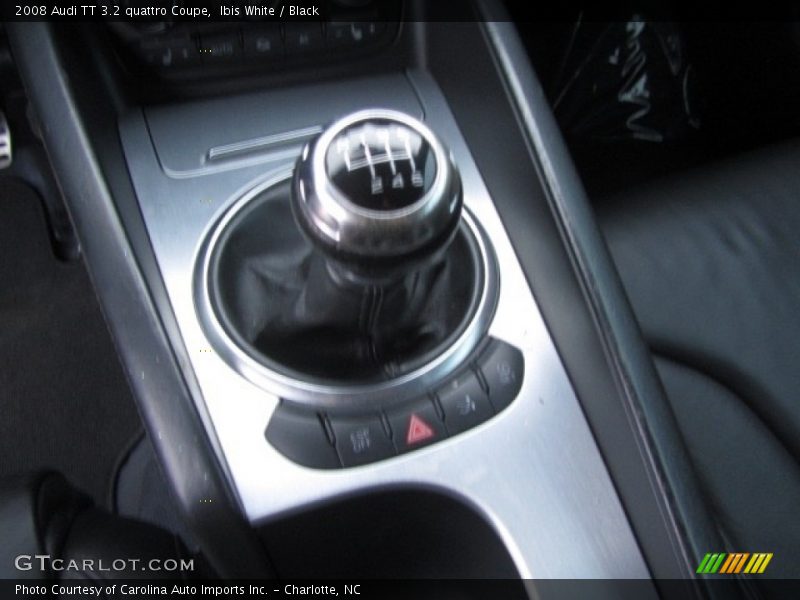 Ibis White / Black 2008 Audi TT 3.2 quattro Coupe