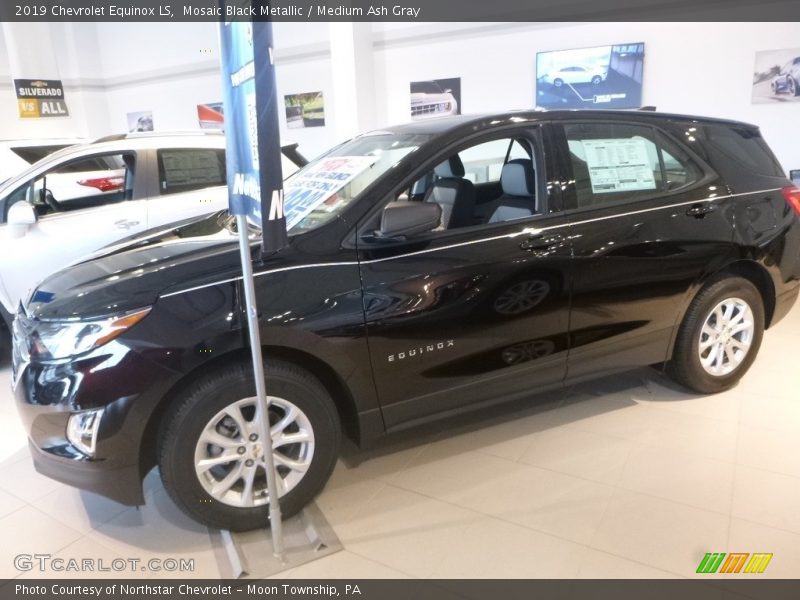 Mosaic Black Metallic / Medium Ash Gray 2019 Chevrolet Equinox LS