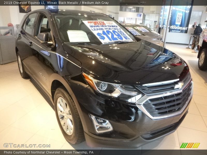 Mosaic Black Metallic / Medium Ash Gray 2019 Chevrolet Equinox LS