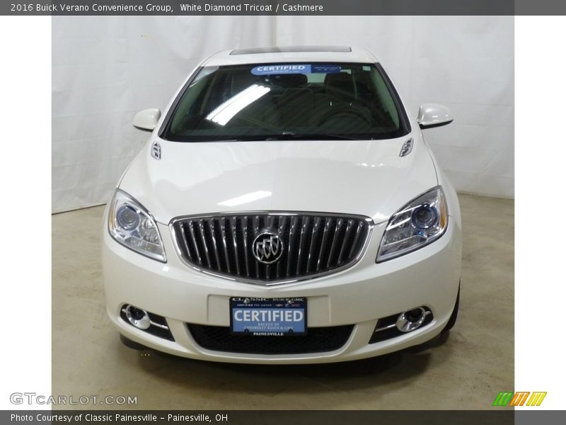 White Diamond Tricoat / Cashmere 2016 Buick Verano Convenience Group