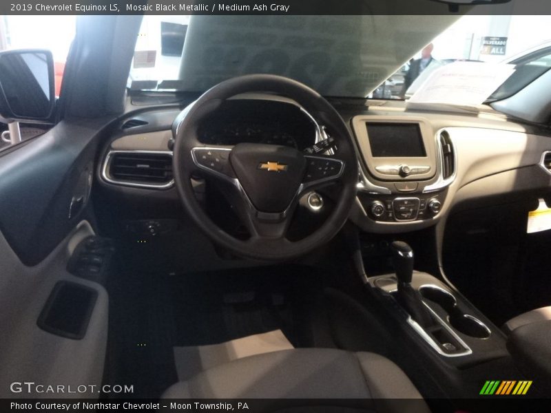 Mosaic Black Metallic / Medium Ash Gray 2019 Chevrolet Equinox LS