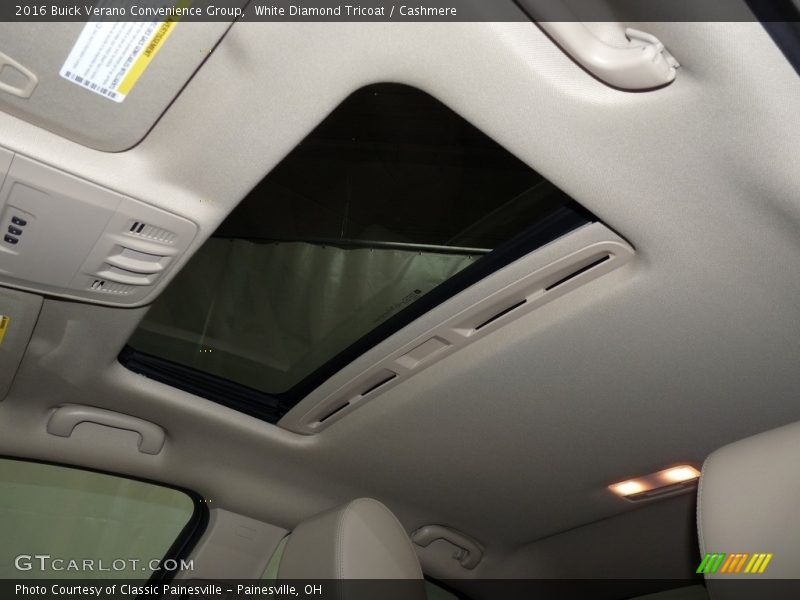 White Diamond Tricoat / Cashmere 2016 Buick Verano Convenience Group