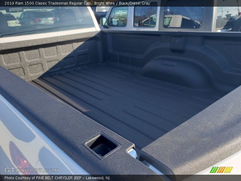 Bright White / Black/Diesel Gray 2019 Ram 1500 Classic Tradesman Regular Cab