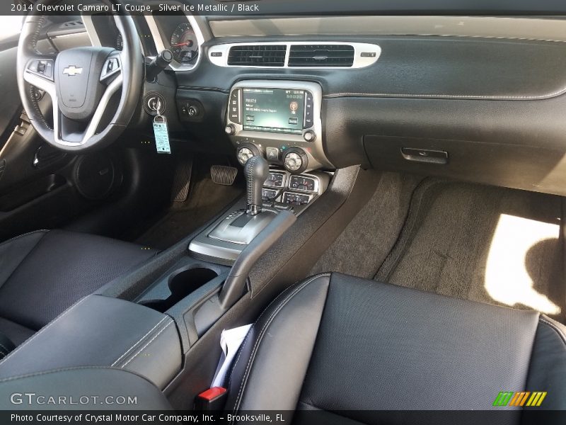 Silver Ice Metallic / Black 2014 Chevrolet Camaro LT Coupe