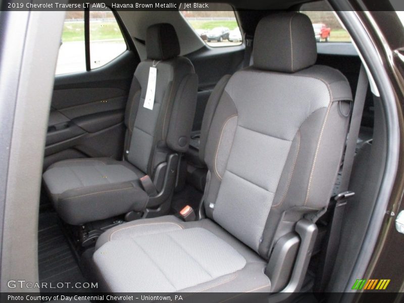 Havana Brown Metallic / Jet Black 2019 Chevrolet Traverse LT AWD