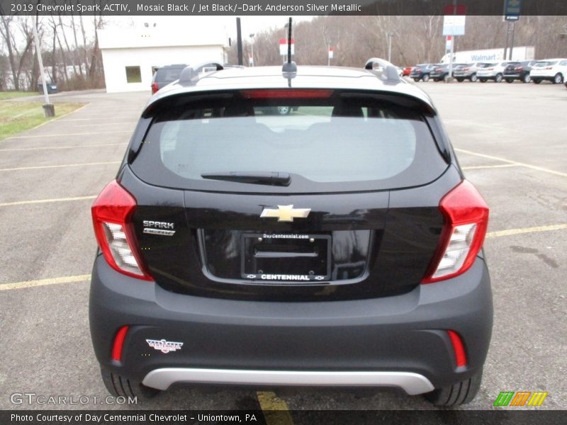 Mosaic Black / Jet Black/­Dark Anderson Silver Metallic 2019 Chevrolet Spark ACTIV