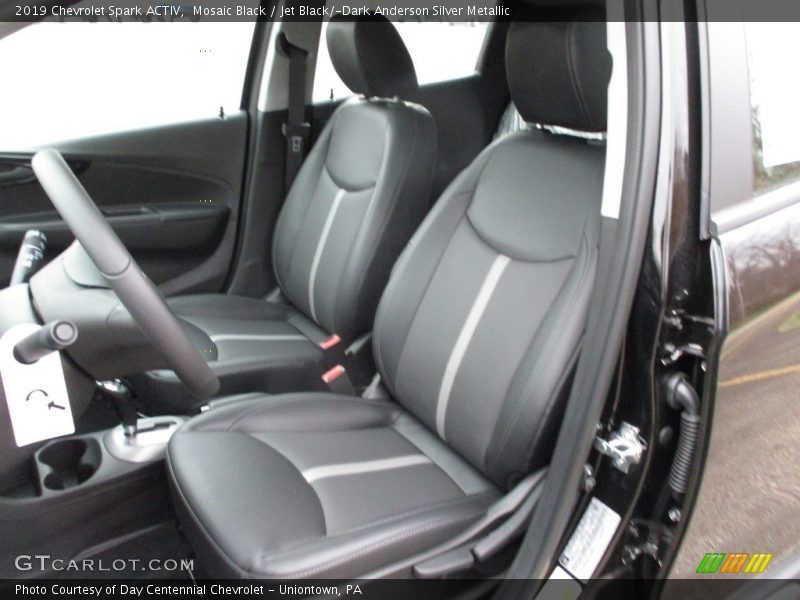  2019 Spark ACTIV Jet Black/­Dark Anderson Silver Metallic Interior