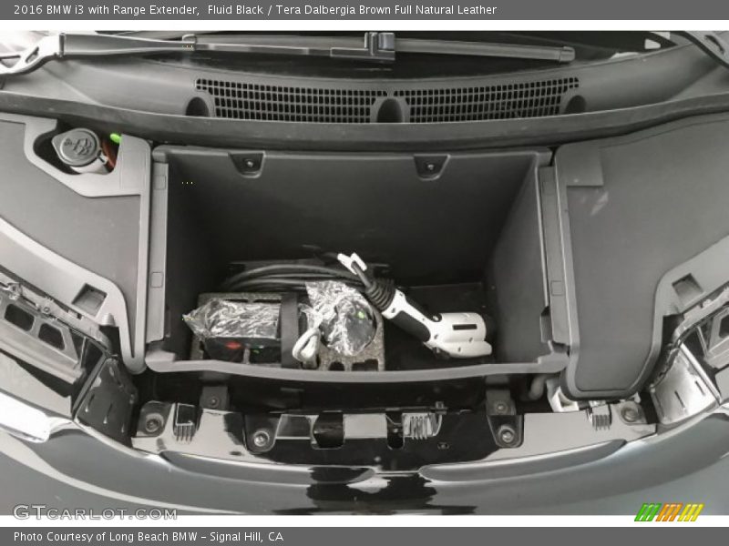 Fluid Black / Tera Dalbergia Brown Full Natural Leather 2016 BMW i3 with Range Extender
