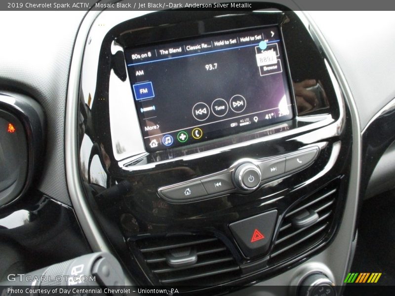 Mosaic Black / Jet Black/­Dark Anderson Silver Metallic 2019 Chevrolet Spark ACTIV