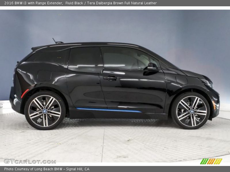 Fluid Black / Tera Dalbergia Brown Full Natural Leather 2016 BMW i3 with Range Extender