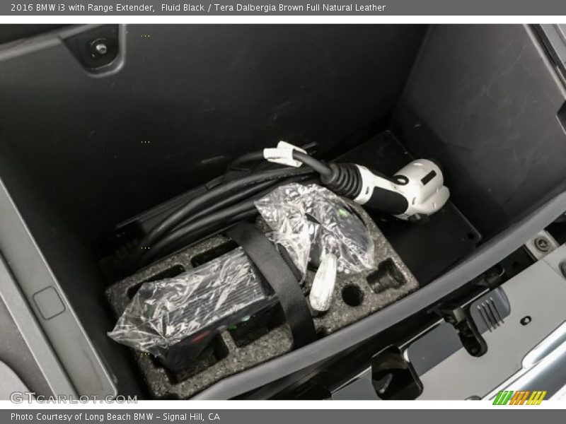 Fluid Black / Tera Dalbergia Brown Full Natural Leather 2016 BMW i3 with Range Extender