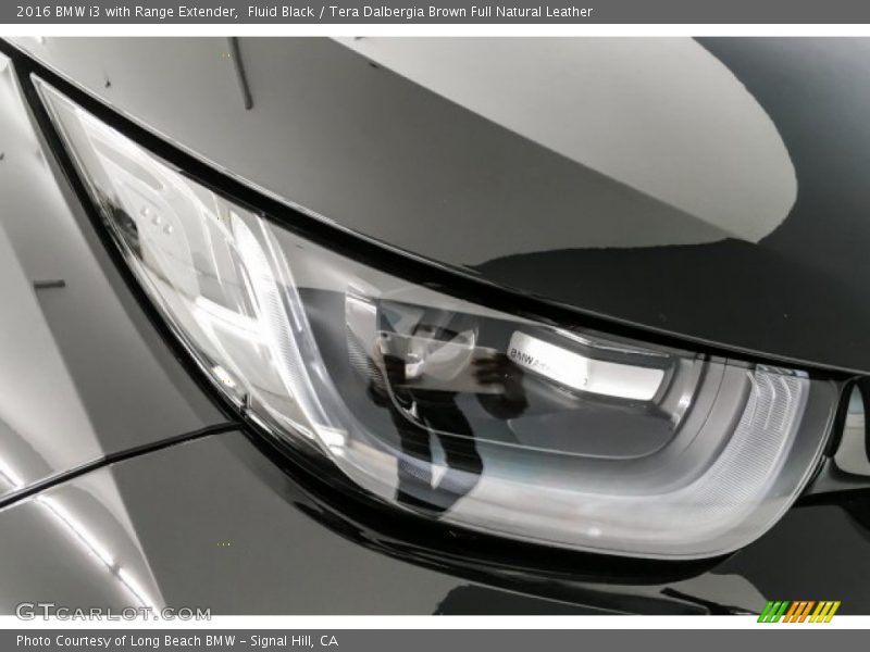 Fluid Black / Tera Dalbergia Brown Full Natural Leather 2016 BMW i3 with Range Extender