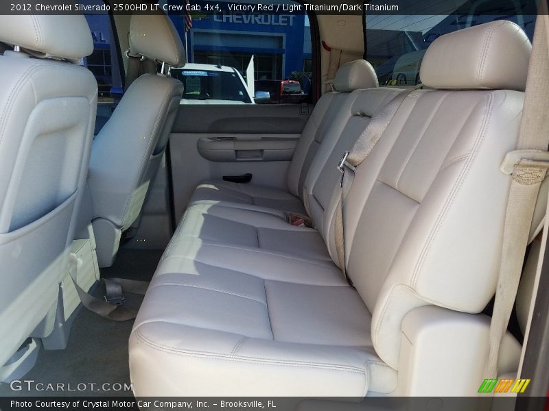 Victory Red / Light Titanium/Dark Titanium 2012 Chevrolet Silverado 2500HD LT Crew Cab 4x4