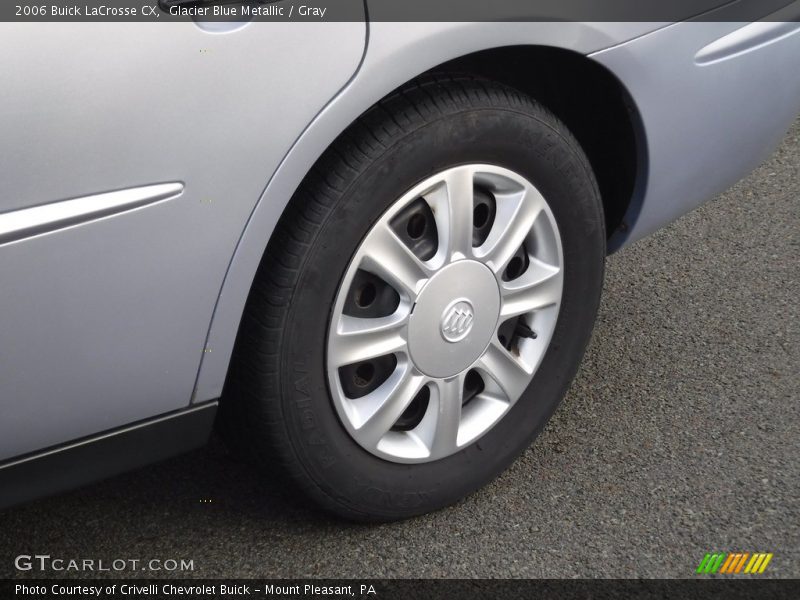 Glacier Blue Metallic / Gray 2006 Buick LaCrosse CX