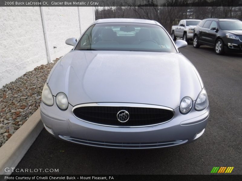Glacier Blue Metallic / Gray 2006 Buick LaCrosse CX
