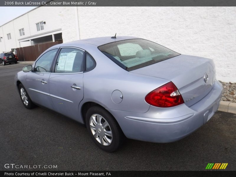 Glacier Blue Metallic / Gray 2006 Buick LaCrosse CX