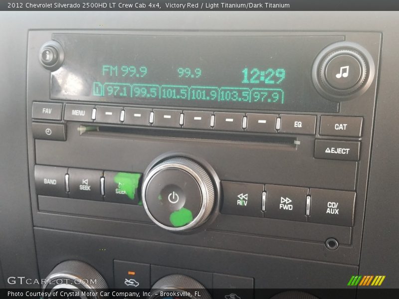Victory Red / Light Titanium/Dark Titanium 2012 Chevrolet Silverado 2500HD LT Crew Cab 4x4