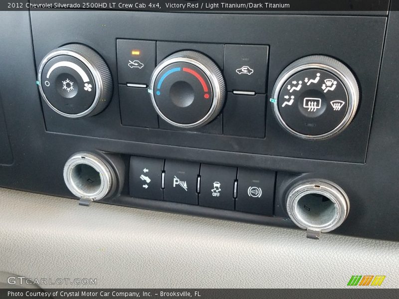 Victory Red / Light Titanium/Dark Titanium 2012 Chevrolet Silverado 2500HD LT Crew Cab 4x4