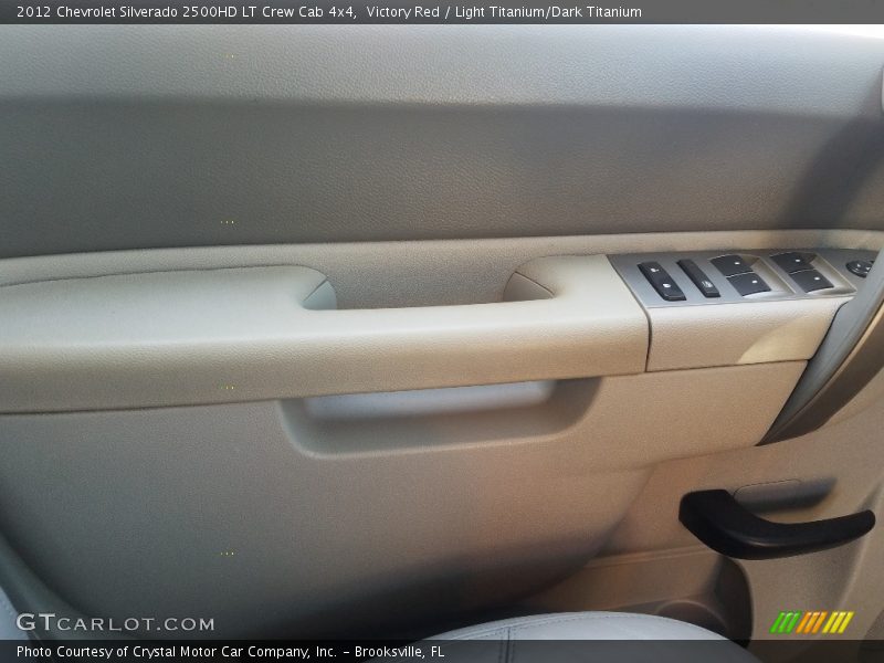 Victory Red / Light Titanium/Dark Titanium 2012 Chevrolet Silverado 2500HD LT Crew Cab 4x4