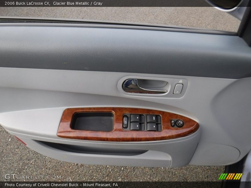 Glacier Blue Metallic / Gray 2006 Buick LaCrosse CX